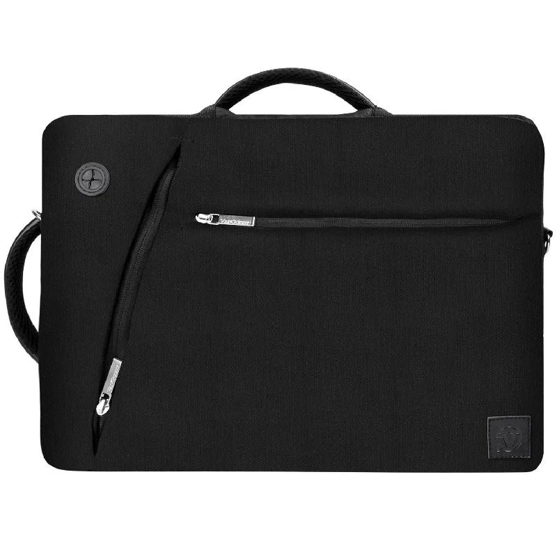 Slate Unisex Travel Backpack Briefcase Fits Google Chromebook Up to 13.3 Black