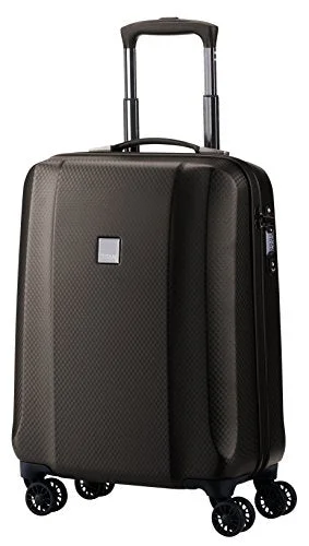 Titan Xenon Deluxe 100% Polycarbonate International Carry On 21" Luxury Spinner (Brown)