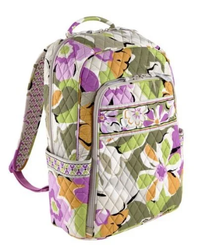 Vera Bradley Laptop Backpack in Portobello Road