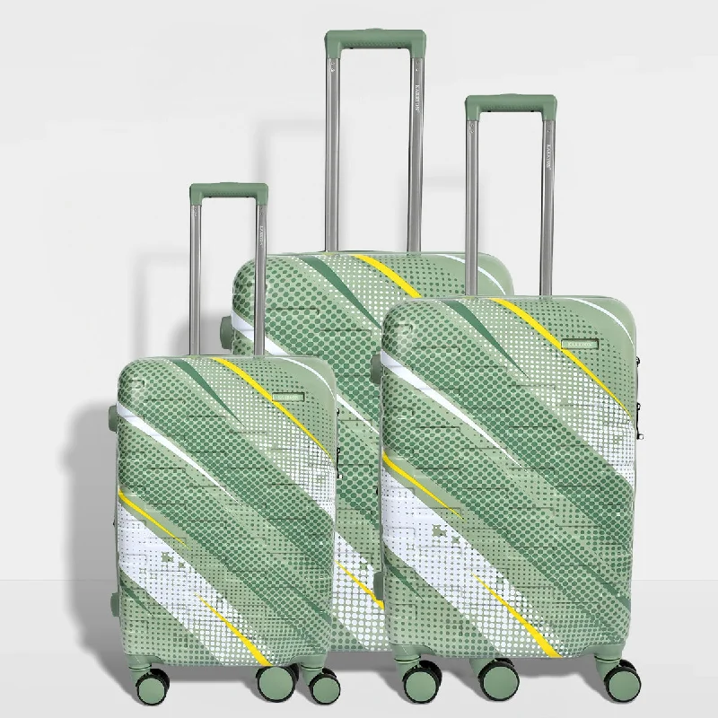 Karry-On Aero Strokes Expandable 3 Pc Set Pp Luggage (20/24/28")