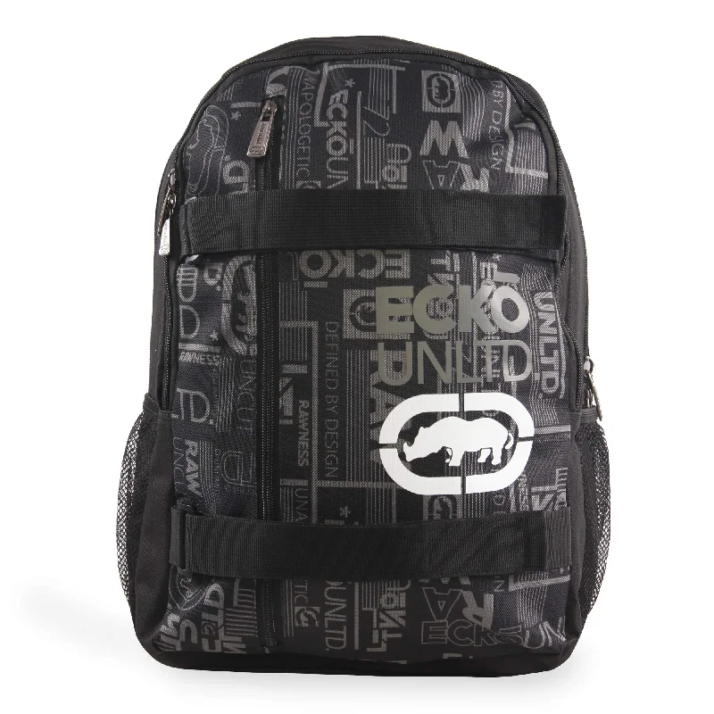 Ecko Unltd. Ecko Real Laptop Backpack, Black, One Size