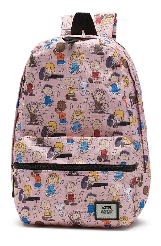 Vans womens VANS X PEANUTS DANCE PARTY CALICO SMALL BACKPACK VN-A3D93QIK - PEANUTS DANCE PARTY