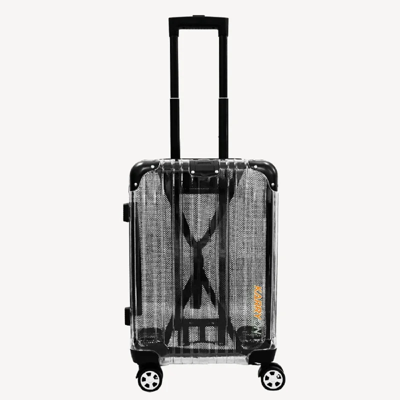 Karry-On 20" Aviation Tsa Transparent Pc Hardshell Cabin Luggage