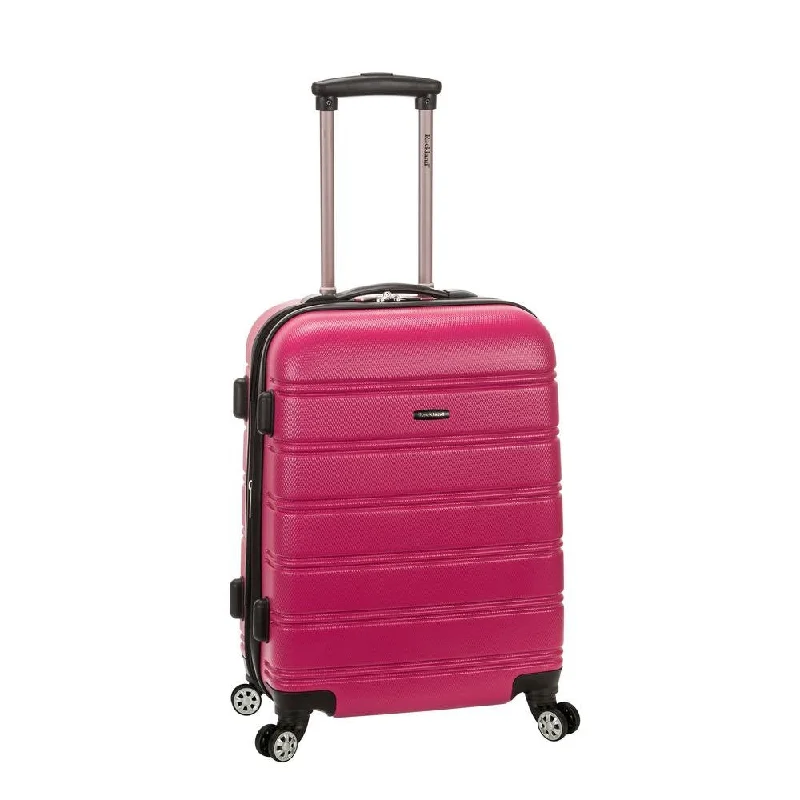 MELBOURNE 20" EXPANDABLE ABS CARRY ON MAGENTA