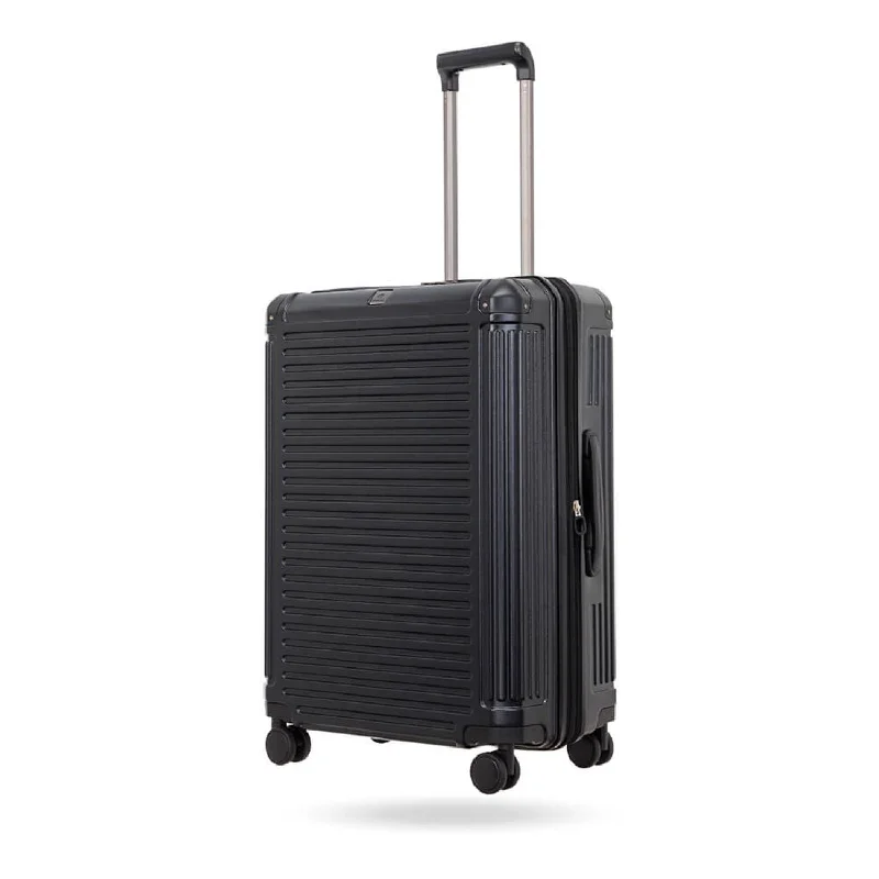 Conwood PC158SA Polycarbonate 24" Medium Luggage Anti-Theft Zip - Black (SA)