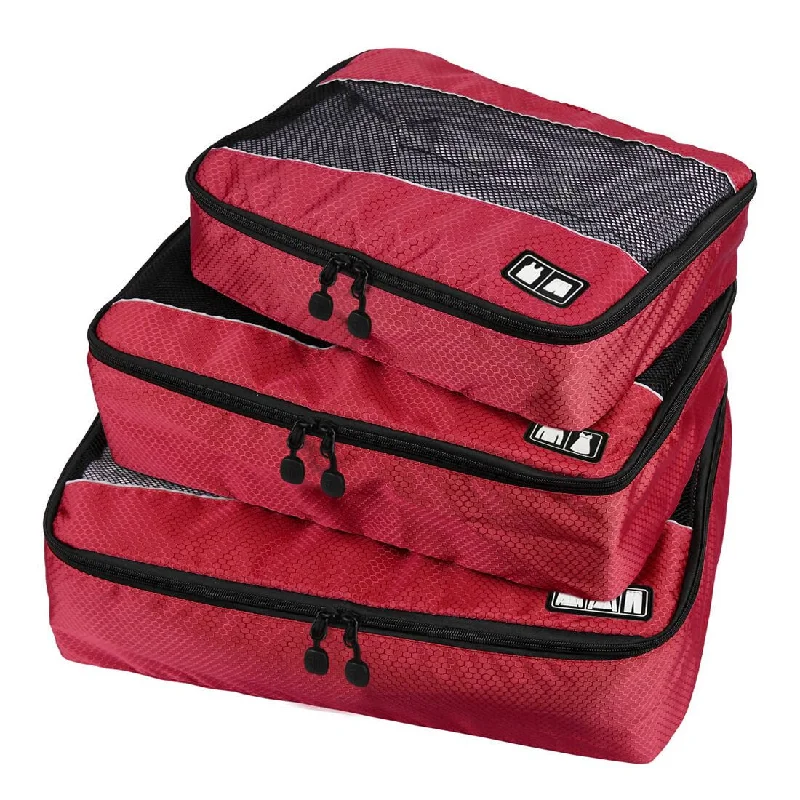 Bagsmart Travel Packing Cube (Small-Large 3 Piece) For Carry-On Travel Accessories. Suitcase And