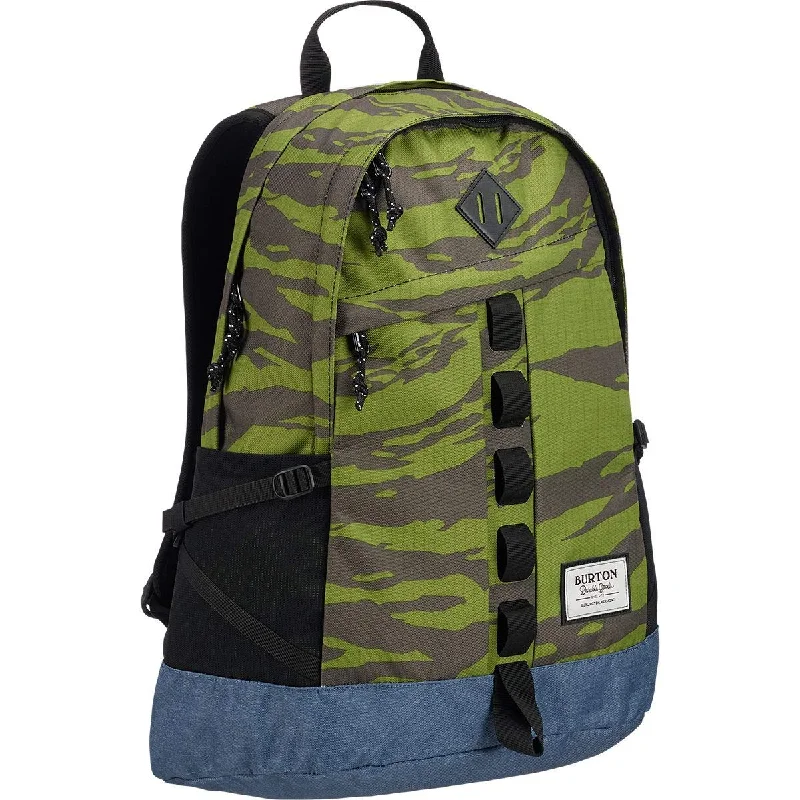 Burton Shackford 24L Backpack Keef Tiger Ripstop Print, One Size