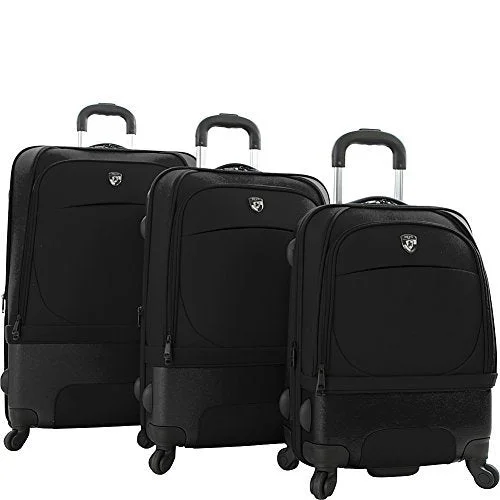 Heys Spin-Air Ii 3 Piece Set, Black