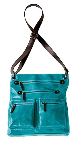 Shiraleah Harper Cross-Body Daypack, Aqua