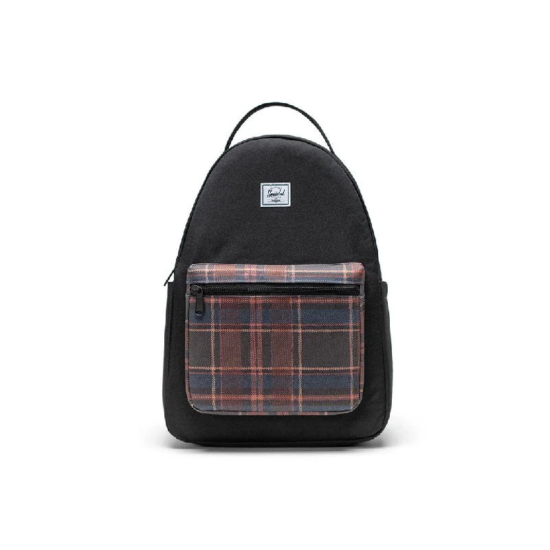 Black Winter Plaid