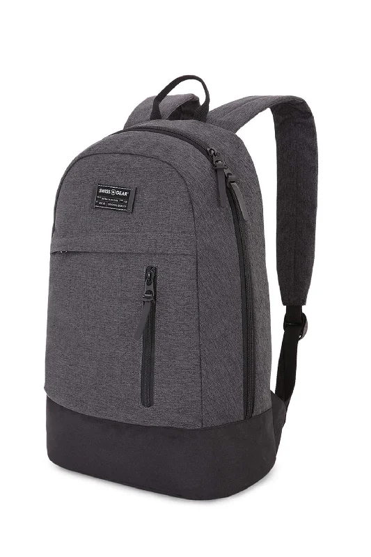 SWISSGEAR 5319 GETAWAY DAYPACK LAPTOP BACKPACK Perfect for School - HEATHER GRAY