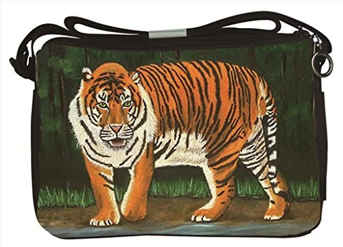 Bengal Tiger Messenger Bag- From My Painting, Emience