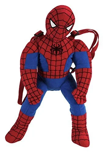 Fast Forward Little Boys' Spiderman Shaped Plush, Red, One Size