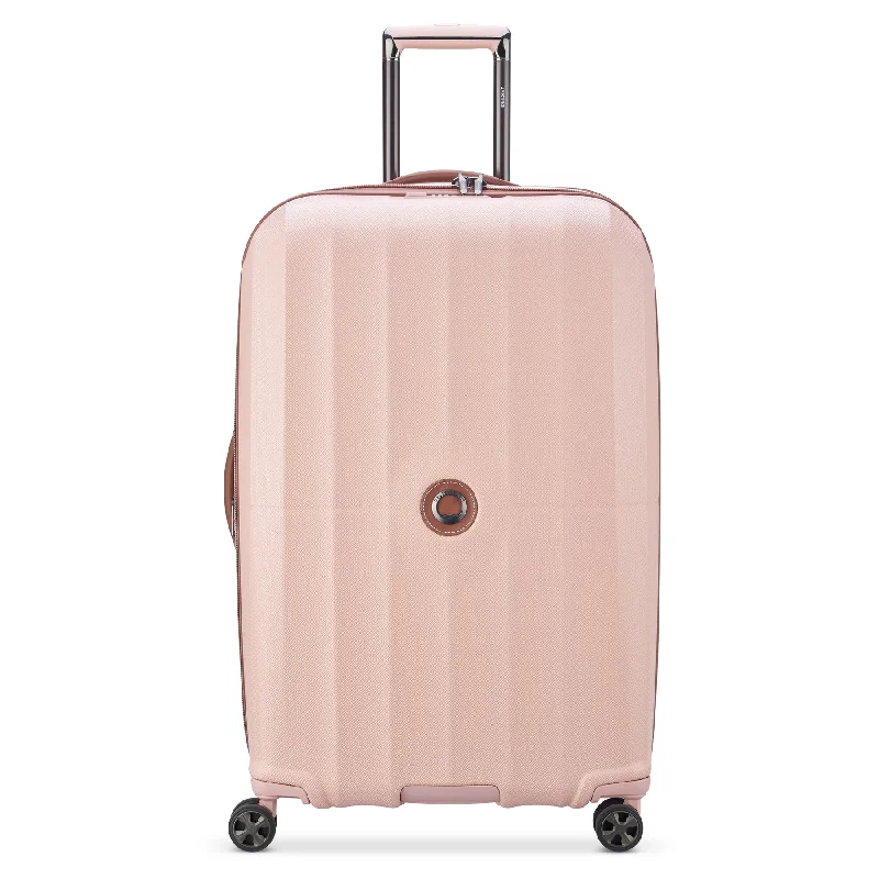 Delsey St Tropez Large Checked Expandable Spinner