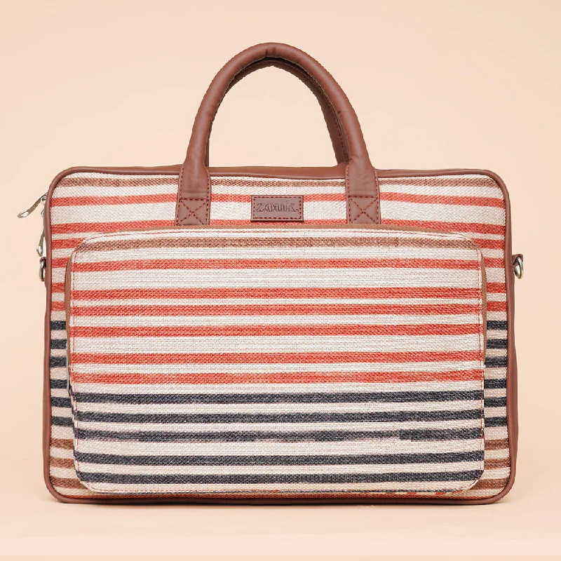 Qutub Stripes Unisex Laptop Bag