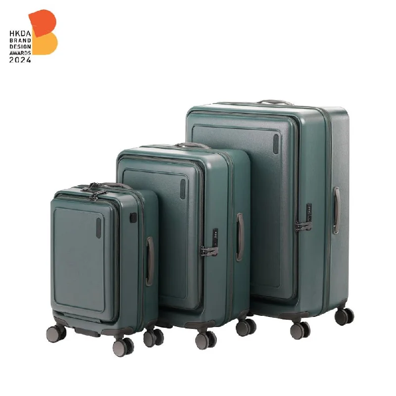 Monocozzi Urbanite  4 wheels TSA Lock Flip Top Suitcase