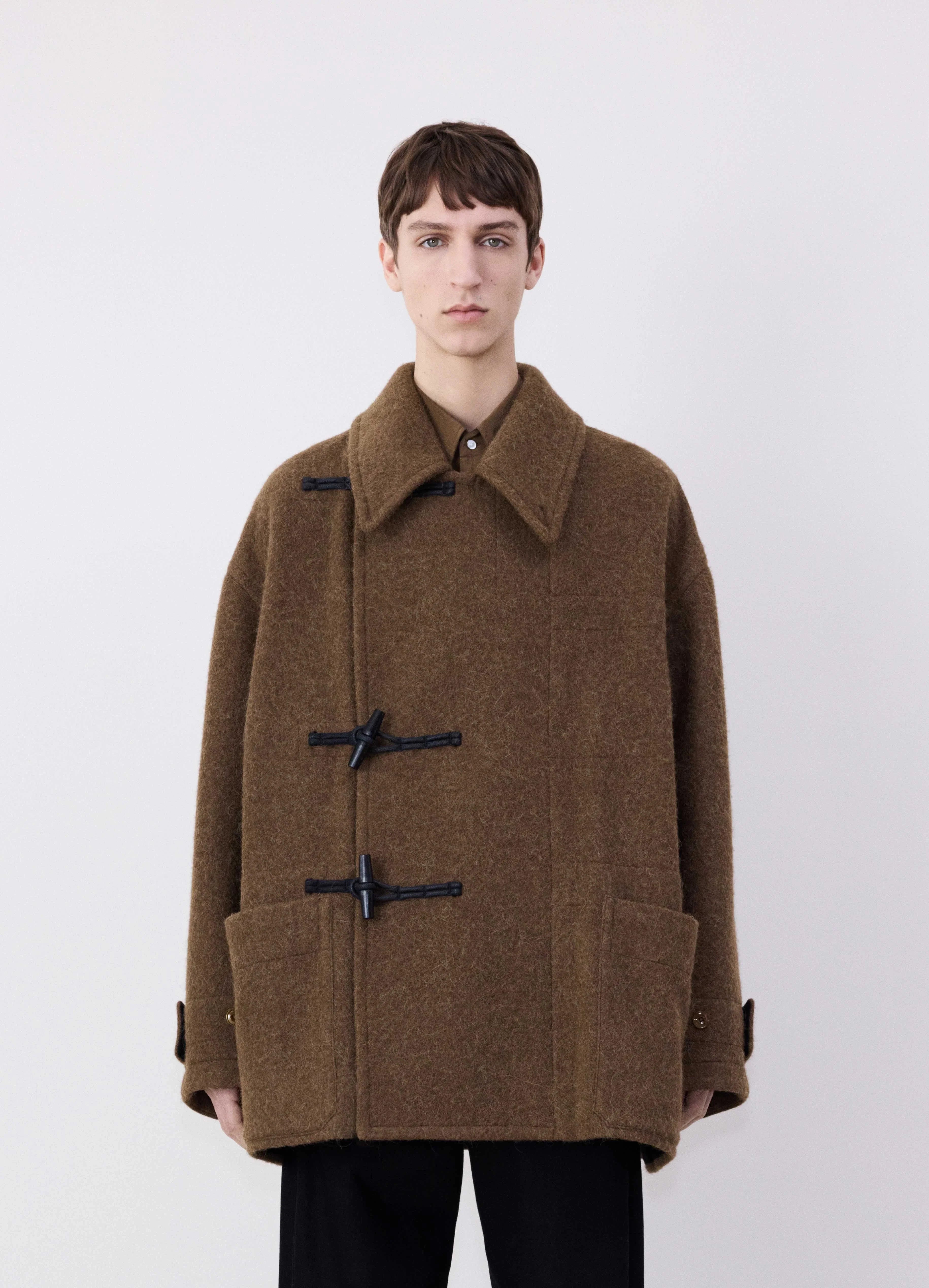 SHORT DUFFLE COAT