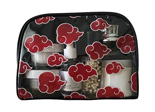 Creativity Extra-Large Cosmetic bag anime makeup cosmetic case,theme Akatsuki