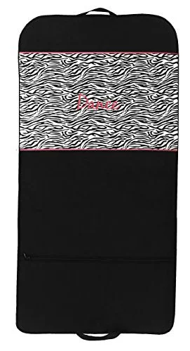 Sassi Designs Black Zebra Dance Garment Bag