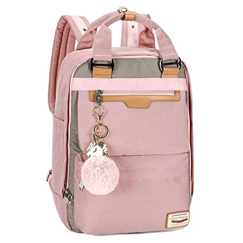 Backpack Purse for Women Waterproof Girls Bookbags Elementary School College Laptop Bag