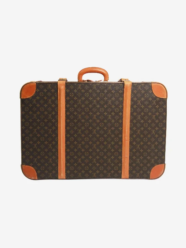 Brown Stratos Jumbo Monogram suitcase