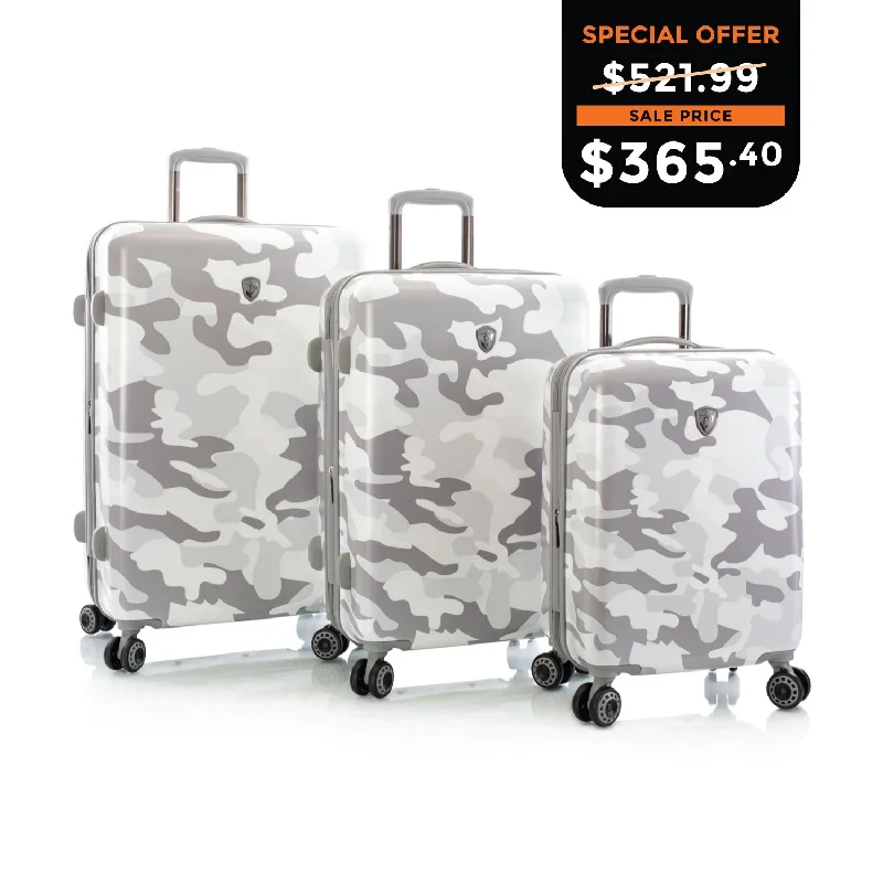 White Camo Fashion Spinner® 3pc. Set