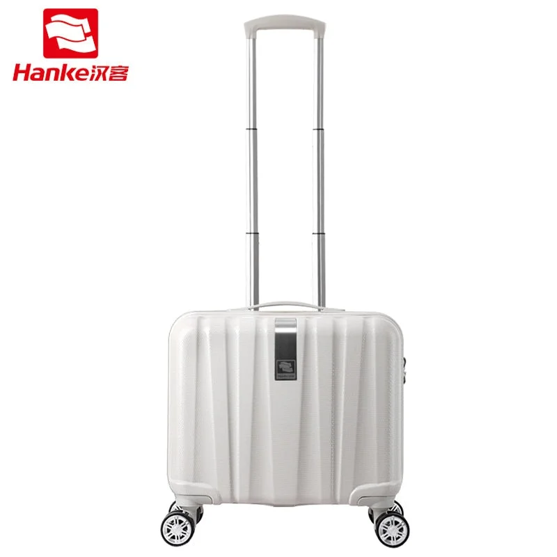 Hanke 16''-24'' Hardside Rolling Luggage Bag Women Spinner Trolley Suitcase Men Carry-Ons Female