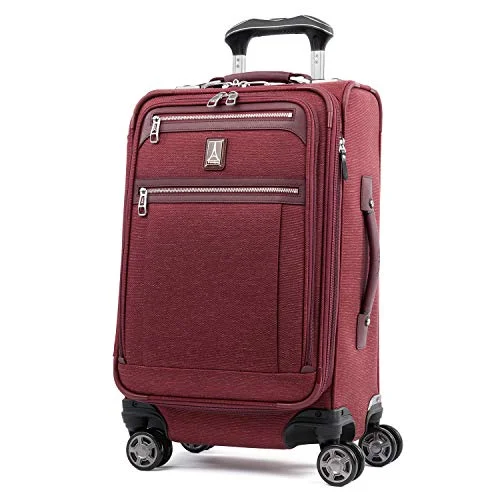 Travelpro Luggage Platinum Elite 21" Carry-On Expandable Spinner With Usb Port, Bordeaux