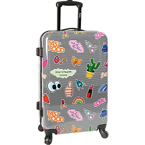 Wembley Men'S 20" Hardside Carry-On 4Wheel Spinner Luggage, Ice Cream