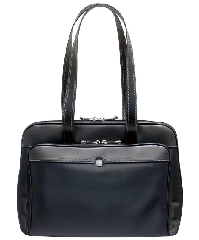 Wenger SwissGear Rhea Women's 15.4 Inch Laptop Business Organizer Tote - Black