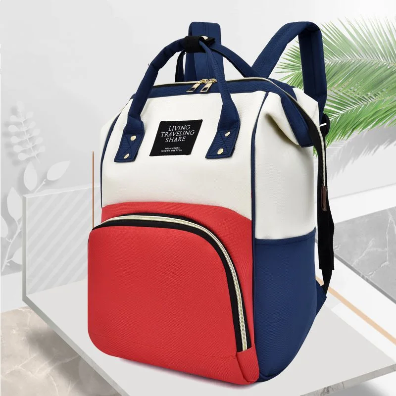 2021 fashion new Mummy bag backpack leisure multi-function big capacity mother bag with mother and baby bag