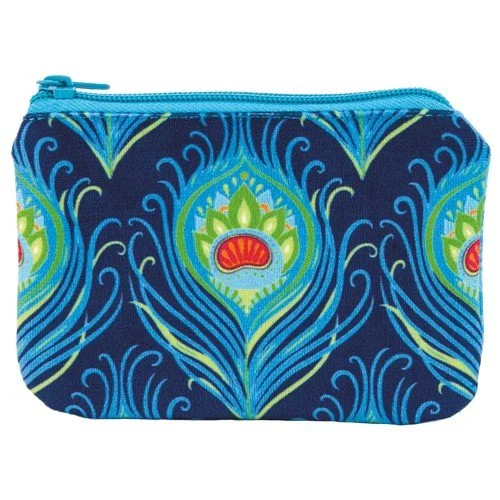 Santa Barbara Design Studio Lily Ashbury Zippered Travel Case, Plume, Blue/Green