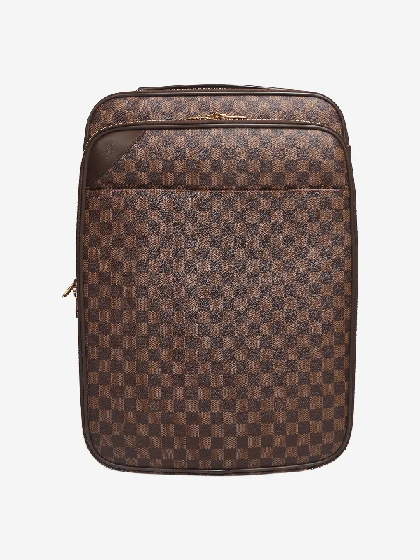 Brown 2015 Damier Ebene suitcase